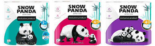 Класична лінія Snow Panda — Sensitive, Aroma, Superior